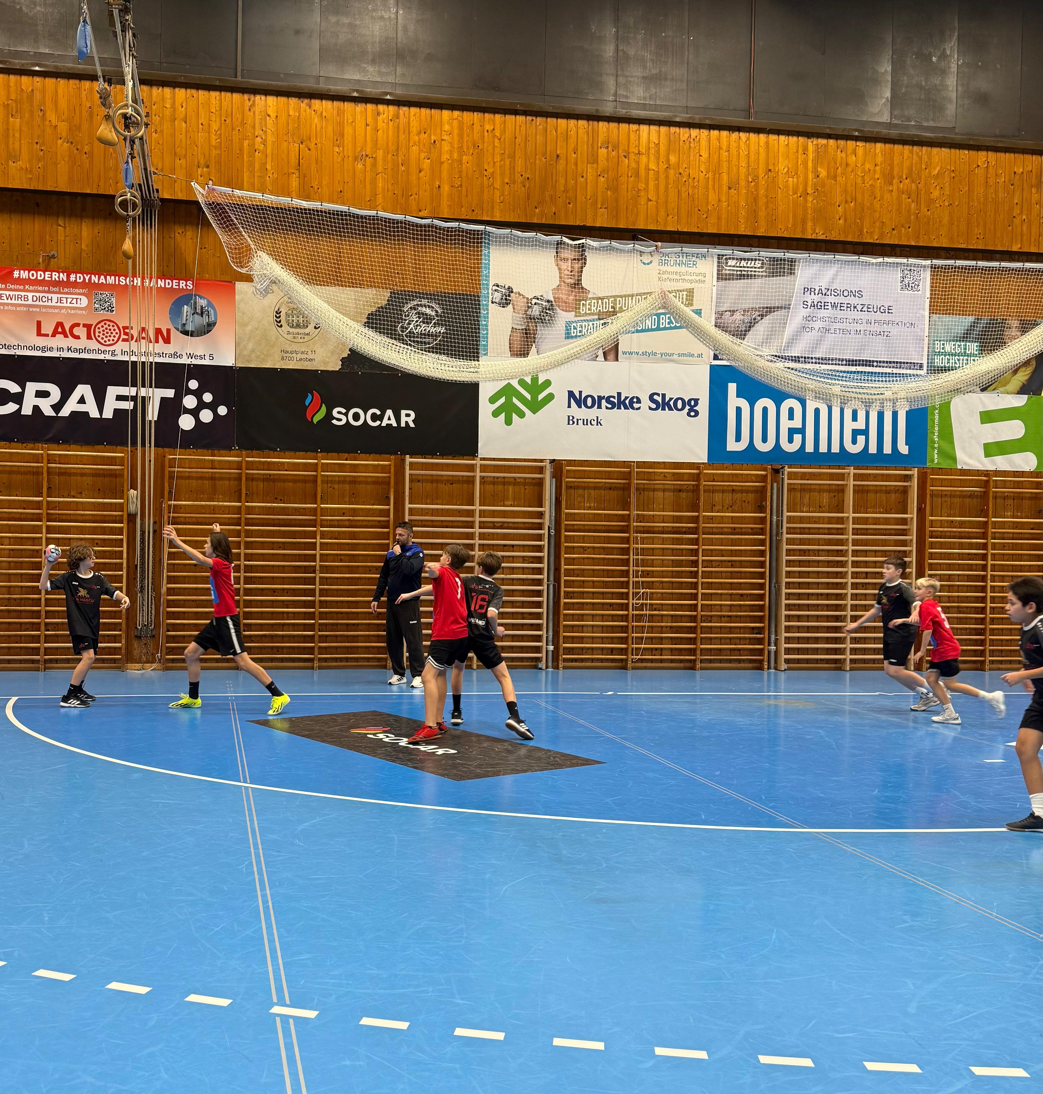 HanballerInnen in Action 